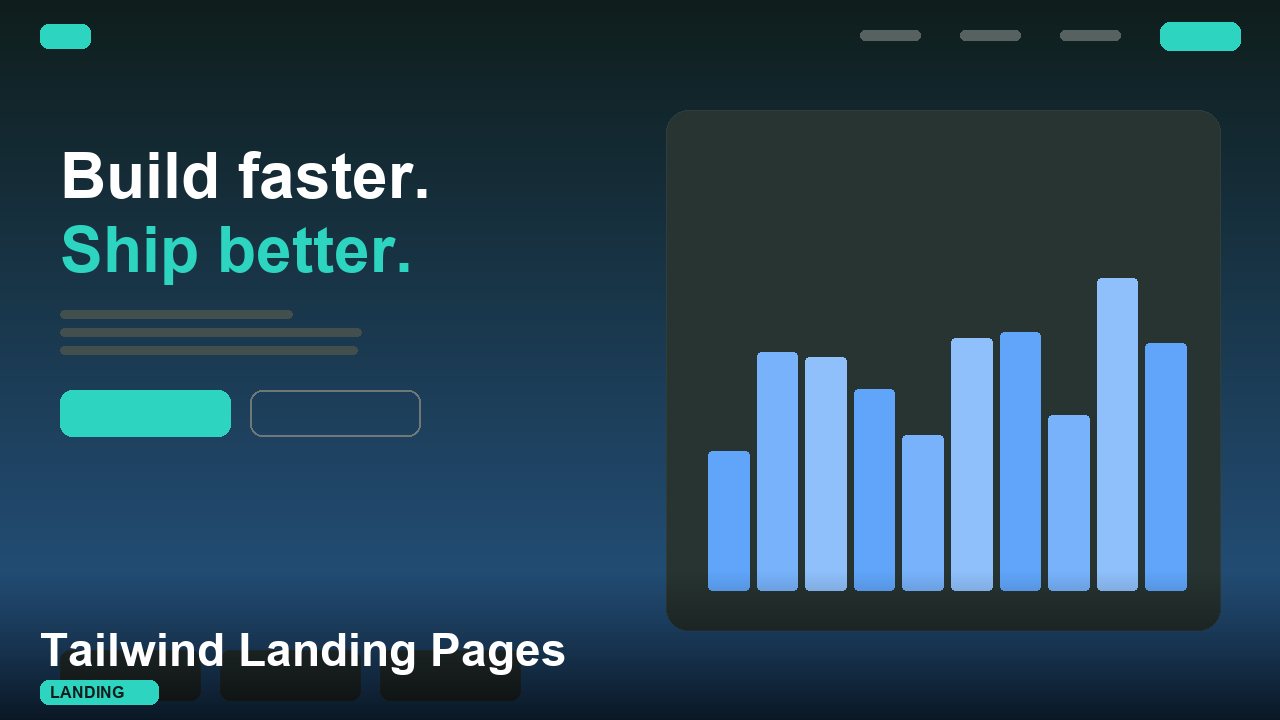 Tailwind Landing Pages